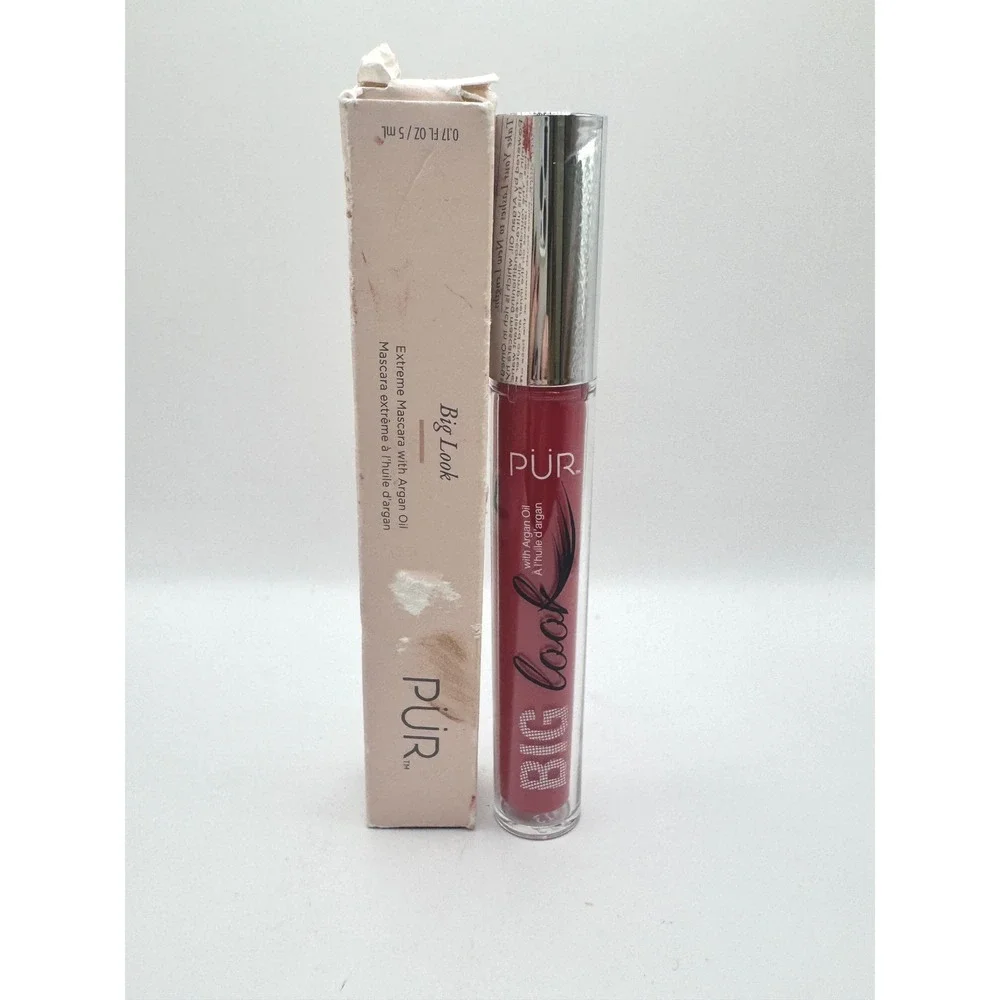 PUR Big Look Extreme Mascara with Argan Oil Black NIB